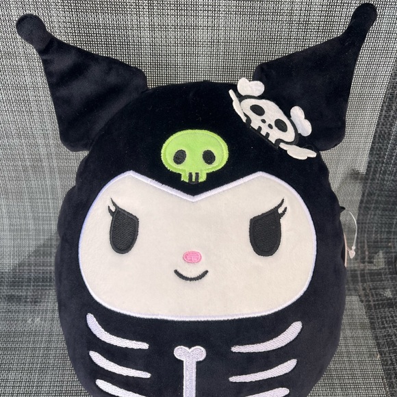 7” 8” Inches Hello Kitty Sanrio  Kuromi Skeleton  Halloween Squishmallow - Picture 1 of 3